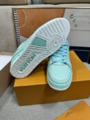 Louis Vuitton LV Trainer Sneakers - Mint Green Leather