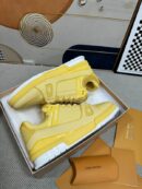 Louis Vuitton LV Trainer Sneakers - Saffron Yellow Leather