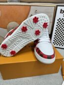 Louis Vuitton LV Trainer Sneakers - White Red Damier