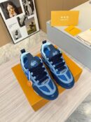 Louis Vuitton Unisex Royal Blue Skate Shoes