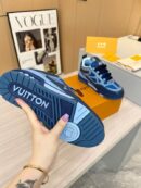 Louis Vuitton Unisex Royal Blue Skate Shoes