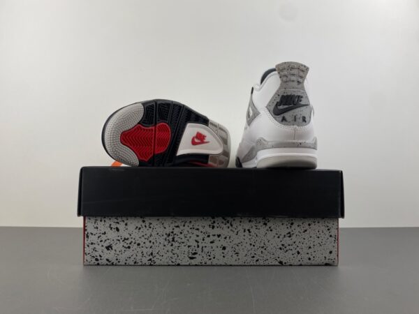 Air Jordan 4 Retro "White Cement" (2025) - Image 3