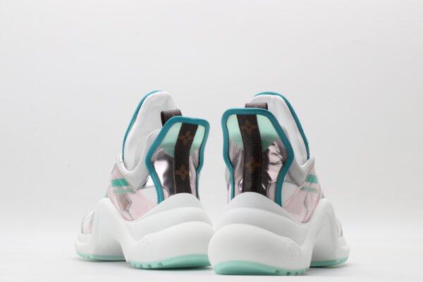 Bold Monogrammed Chunky Athletic Sneakers - Image 6