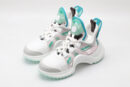 Bold Monogrammed Chunky Athletic Sneakers