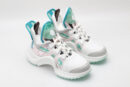 Bold Monogrammed Chunky Athletic Sneakers