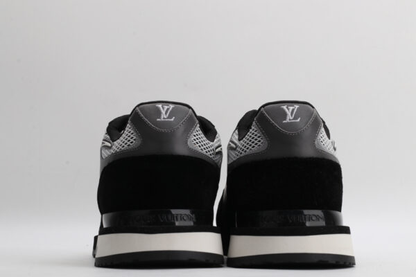 Dynamic Black & Grey Athletic Sneakers - Image 6