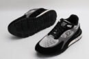 Dynamic Black & Grey Athletic Sneakers