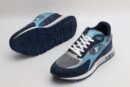 Dynamic Blue & Grey Athletic Sneaker