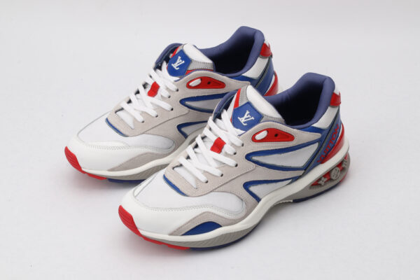 Dynamic Multi-Panel Athletic Sneakers - Image 2