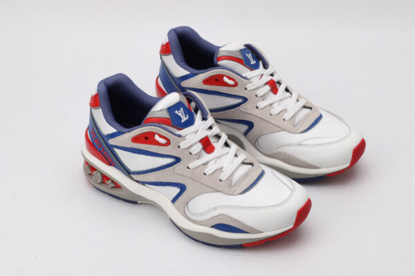 Dynamic Multi-Panel Athletic Sneakers - Image 3