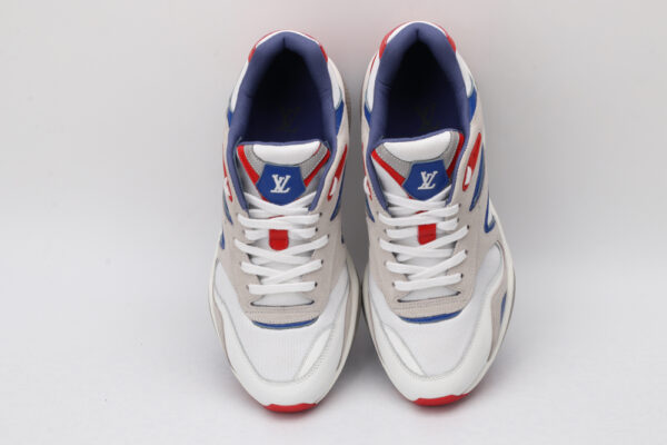 Dynamic Multi-Panel Athletic Sneakers - Image 4
