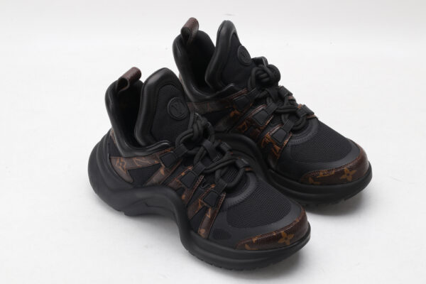 Futuristic Translucent Blue Low-Top Sneakers - Image 6