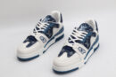IndigoDenim Blue & White Urban Sneakers