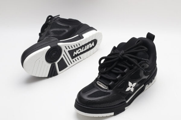 Louis Vuitton LV Trainer 'Black White Monogram'. - Image 6