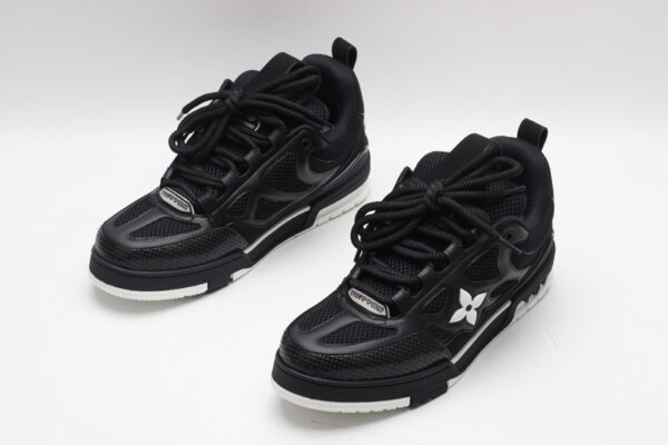 Louis Vuitton LV Trainer 'Black White Monogram'. - Image 4