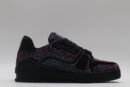 Louis Vuitton LV Trainer Crystal Embellished Sneakers - Black Multi