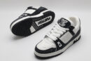 Louis Vuitton LV Trainer Crystal Embellished Sneakers - Black and White