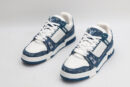 Louis Vuitton LV Trainer Low-Top Sneakers - Blue Denim and White