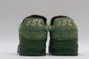 Louis Vuitton LV Trainer Low-Top Sneakers - Green Embossed Monogram