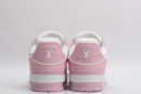 Louis Vuitton LV Trainer Low-Top Sneakers - White and Pink