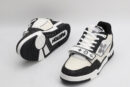 Louis Vuitton LV Trainer Mid-Top Sneakers - White and Black Monogram Canvas