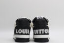 Louis Vuitton LV Trainer Mid-Top Sneakers - White and Black Monogram Canvas