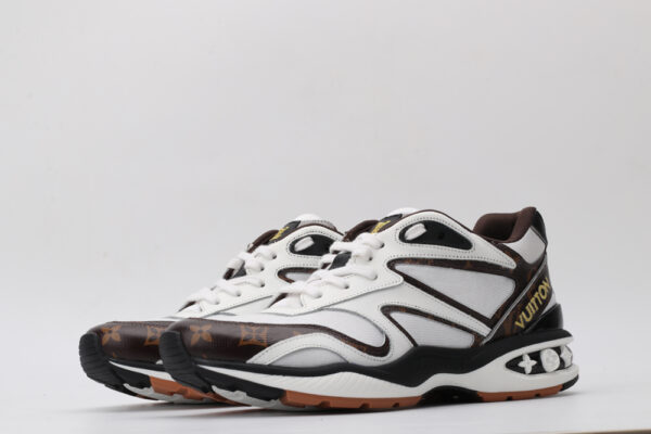 Louis Vuitton Refined Monogrammed Athletic Sneakers - Image 6
