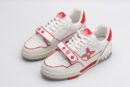CrimsonFlash White & Red Sneakers