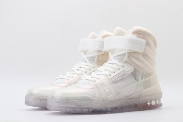 Louis Vuitton Transparent LV Trainer Sneaker. - Image 8