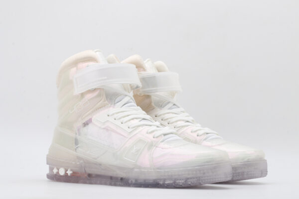 Louis Vuitton Transparent LV Trainer Sneaker. - Image 7