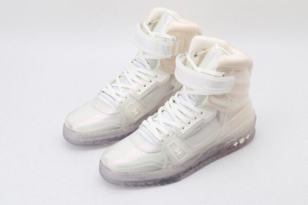Louis Vuitton Transparent LV Trainer Sneaker. - Image 5