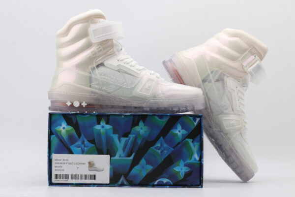 Louis Vuitton Transparent LV Trainer Sneaker. - Image 3