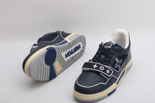 OceanDepth Navy & White Urban Sneakers - Image 5