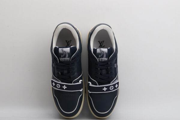 OceanDepth Navy & White Urban Sneakers - Image 4