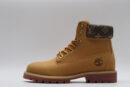 Timberland x Louis Vuitton Collaborative Boots - Wheat with Monogram Collar