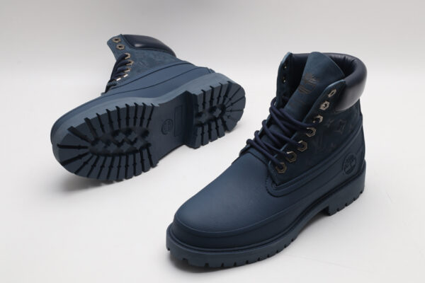 Navy blue Timberland x Louis Vuitton  Boots - Image 4