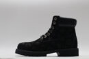 Timberland x Louis Vuitton Monogram Suede Waterproof Boots - Black