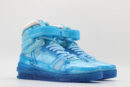 Translucent Azure High-Top Sneakers