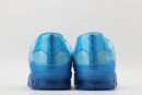Vibrant Translucent Blue Low-Top Sneakers