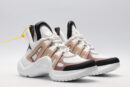 Louis Vuitton White, Beige & Brown Archlight Sneakers