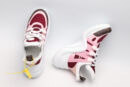 LV  White, Pink & Burgundy Monogram Archlight Sneakers