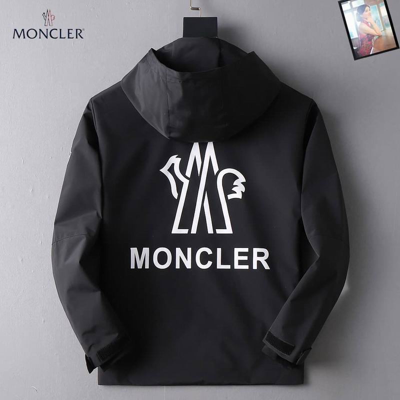 Moncler Back-Print Logo Hooded Jacket - Image 5