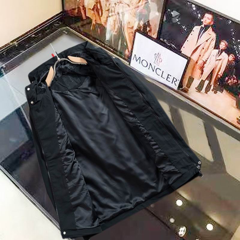 Moncler Heavy-Duty Tactical Field Parka - Matte Charcoal Black - Image 3