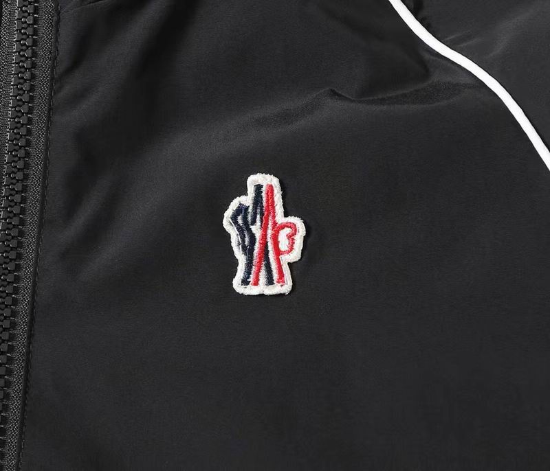 Moncler Monaco Sport Windbreaker – Black - Image 2