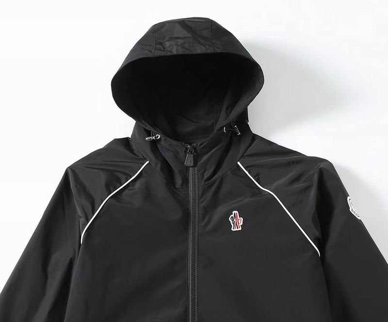 Moncler Monaco Sport Windbreaker – Black - Image 3