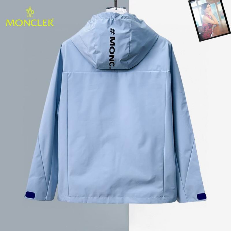 Moncler Grimm Hooded Windbreaker Jacket-Light Blue - Image 2