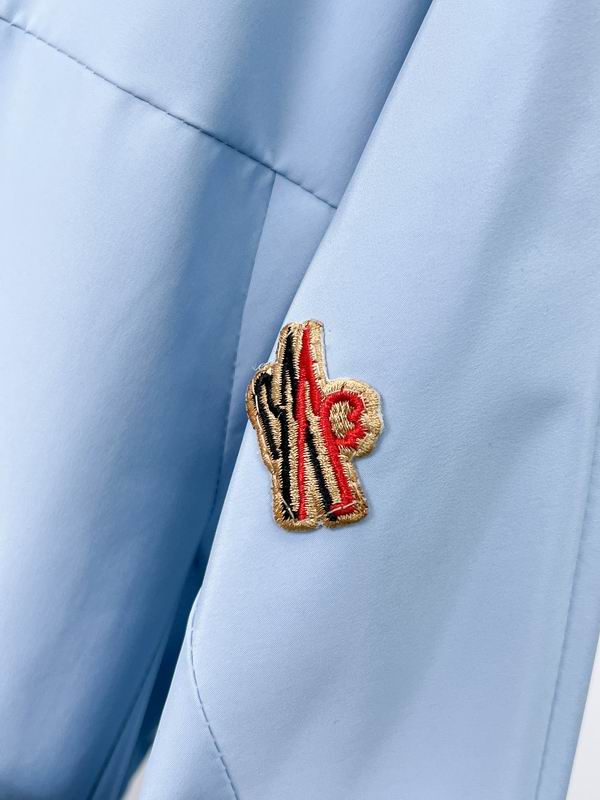 Moncler Grimm Hooded Windbreaker Jacket-Light Blue - Image 3