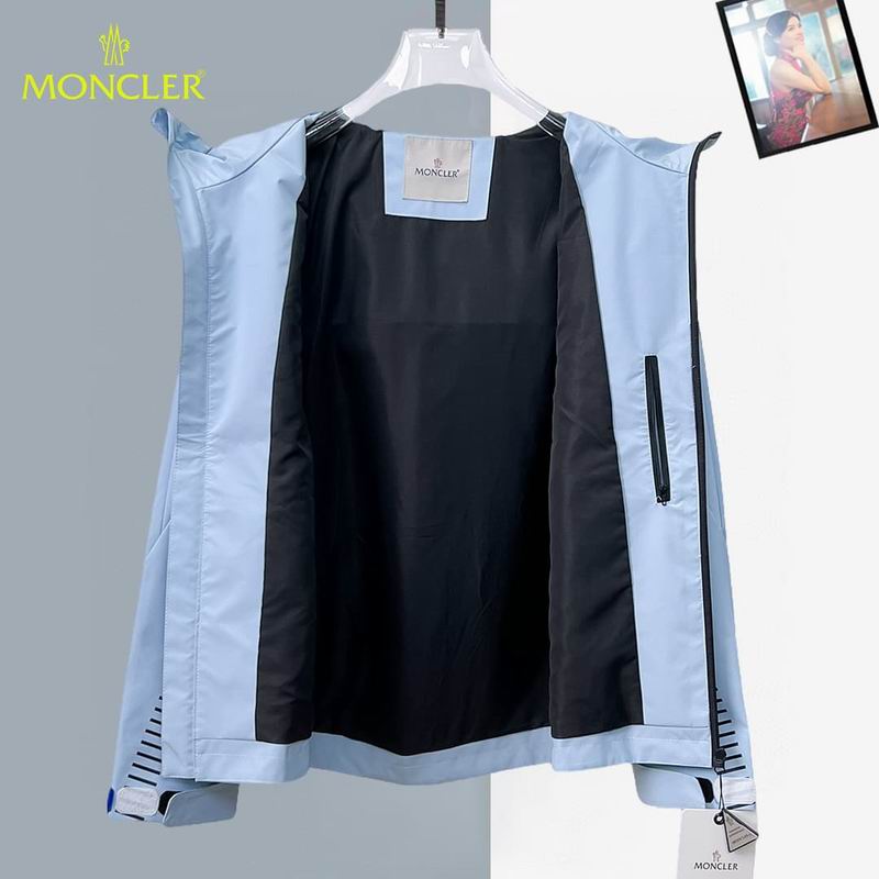 Moncler Grimm Hooded Windbreaker Jacket-Light Blue - Image 4