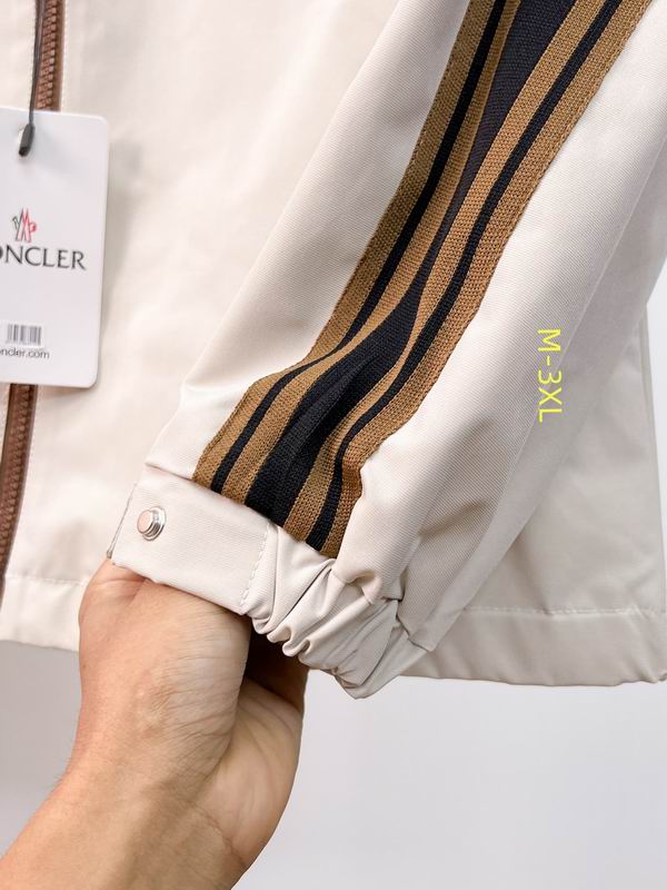 Moncler Style Hooded Sport-Stripe Windbreaker - Image 2