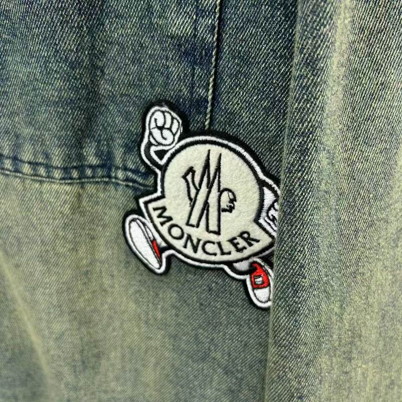 Moncler Vintage Wash Denim Heritage Overshirt - Image 2